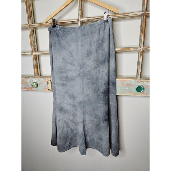 The Gauzeway Grey Washed Midi Skirt Ladies size 1= small/ medium - Picture 5 of 8